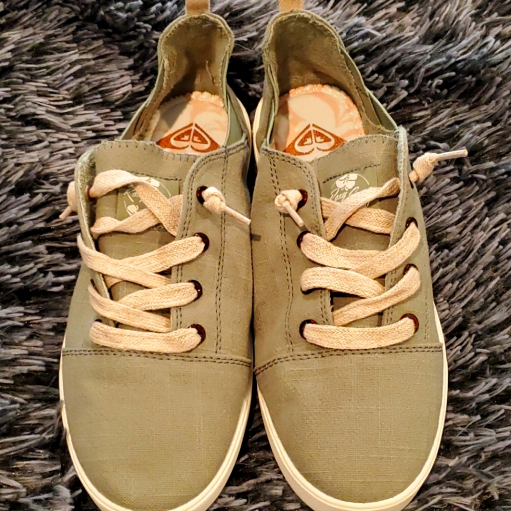 Roxy Olive Green Sneakers